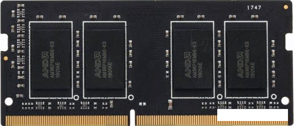Оперативная память AMD Radeon R7 16GB DDR4 SODIMM PC4-21300 R7416G2606S2S-U - фото 1 - id-p150640679