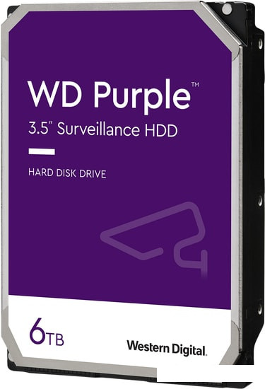 Жесткий диск WD Purple 6TB WD62PURZ - фото 1 - id-p150298241