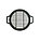 Решетка гриль Чугунная Везувий диаметр 380 мм., фото 3