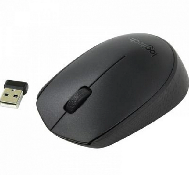 Беспроводная оптическая мышь Logitech B170, 3 кнопки, 1000dpi