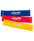 Комплект мини-эспандеров Starfit ES-203, комплект эспандеров, комплект для фитнеса, эспандер ленточный, фото 3