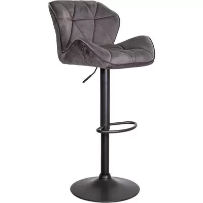 Стул барный BERLIN БЕРЛИН velvet black