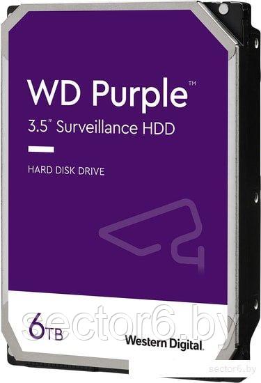 Жесткий диск WD Purple 6TB WD62PURZ - фото 1 - id-p150888111