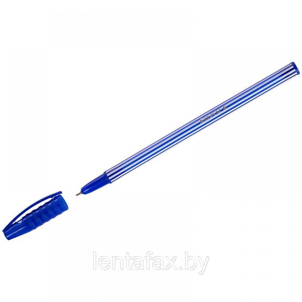Ручка шариковая Luxor "Stripes" синяя, 0,55 мм ЦЕНА БЕЗ НДС