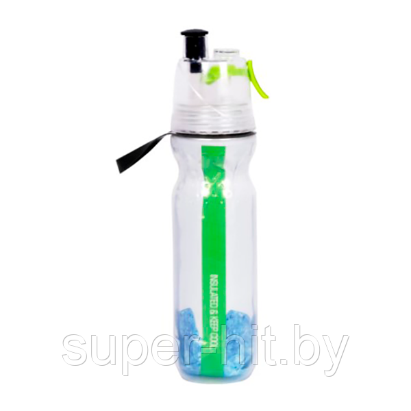 Спортивная бутылка для воды с распылителем (500 мл) - фото 1 - id-p150895499