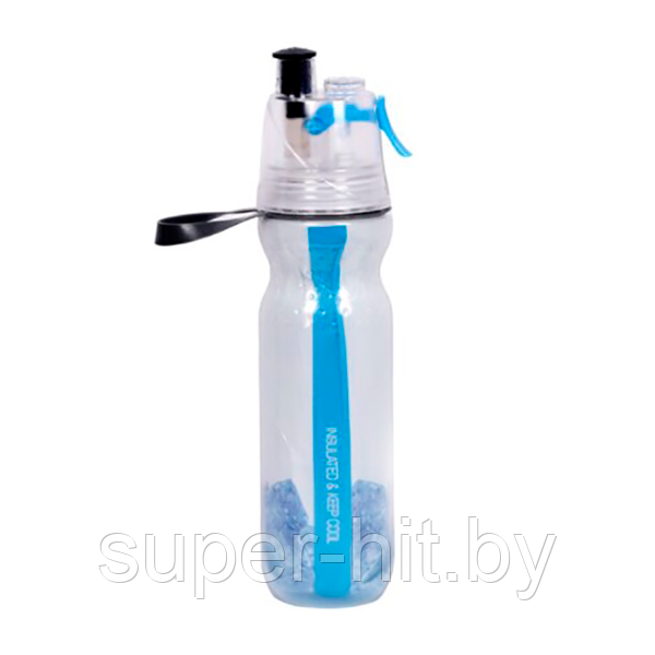 Спортивная бутылка для воды с распылителем (500 мл) - фото 6 - id-p150895499