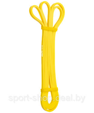 Эспандер многофункциональный Starfit ES-802 ленточный, 1-10 кг, 208х2,9 см, Желтый, резинка для фитнеса