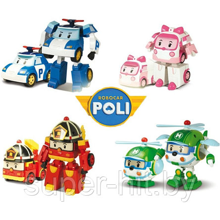 Машинка трансформер Робокар Поли "Robocar Poli" (в ассортименте), фото 2