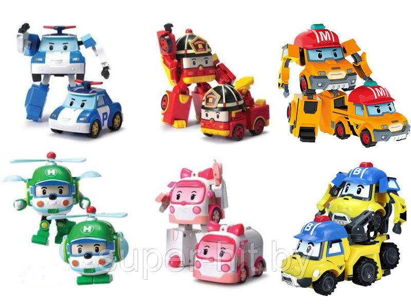 Машинка трансформер Робокар Поли "Robocar Poli" (в ассортименте) - фото 4 - id-p150895744