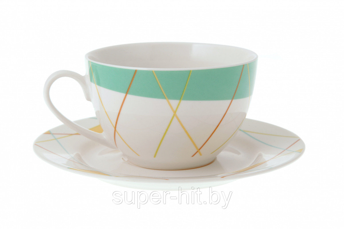 Чайный набор Lateen (cup&saucer with decal) 12 предметов