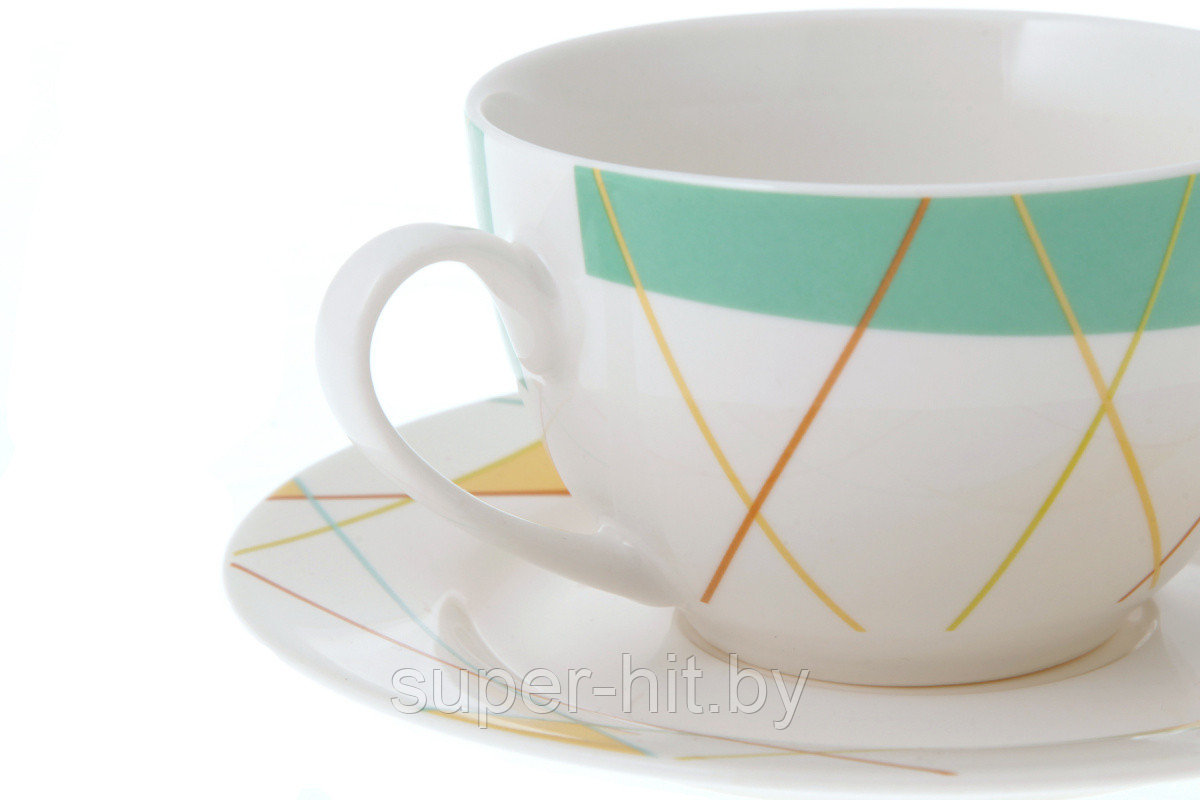 Чайный набор Lateen (cup&saucer with decal) 12 предметов - фото 5 - id-p150897738