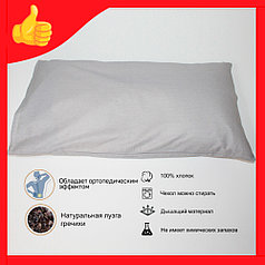 Ортопедическая ЭКО подушка с валиком 40 x 70 см