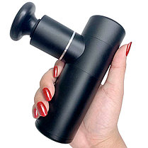 Перкуссионный массажер мышечный Mini Massage Gun (массажный ударный пистолет), фото 3