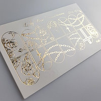 Слайдер-дизайн Foil - 02 (Gold)