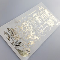 Слайдер-дизайн Foil - 12 (Gold)
