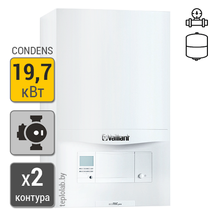 Газовый конденсационный котел Vaillant ecoTEC pro VUW IV 236/5-3, фото 2