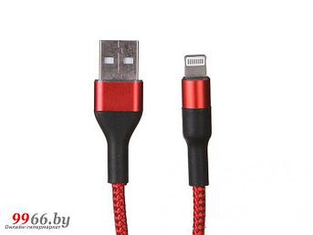 Аксессуар Media Gadget Lightning 2A 1m Red MGC027NRD