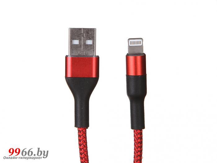 Аксессуар Media Gadget Lightning 2A 1m Red MGC027NRD - фото 1 - id-p150796885