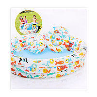 Детский надувной бассейн Рыбки с мячом и кругом Intex 59469NP