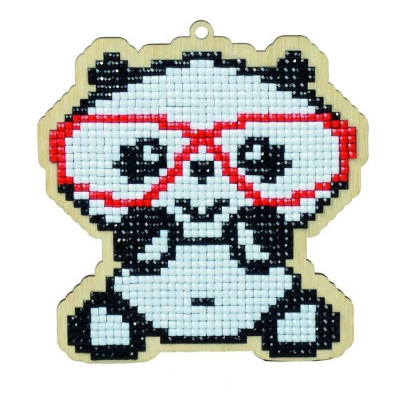 Набор для творчества Подвеска «Панда в очках»