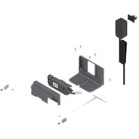 SERVO-DRIVE uno для напольных мусорных систем, штекер E, языковой пакет F