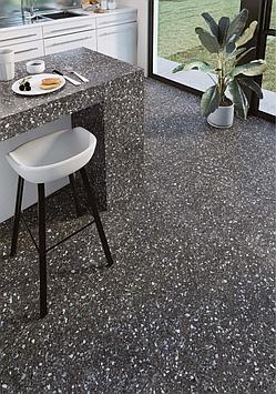 CODICER Terrazo ROBSON GRAPHITE 66X66 керамогранит тераццо