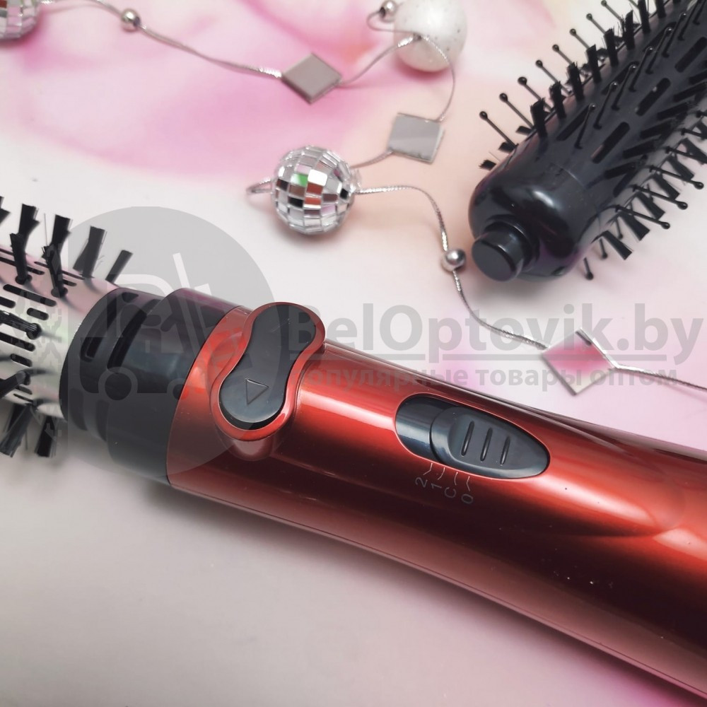 Фен БРАШ воздушный вращающийся стайлер для укладки волос GEMEI GM-4829 - фото 7 - id-p150916688