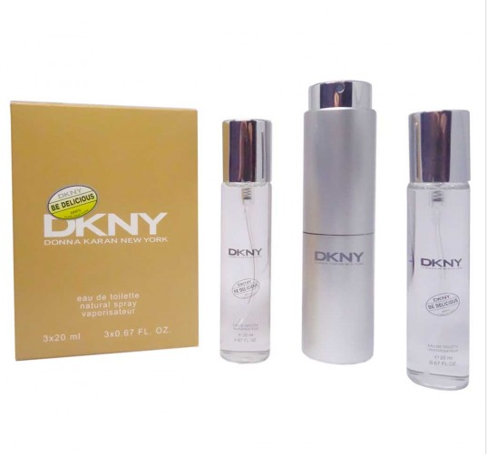 Парфюмерный набор DKNY Be Delicious / edp 3*20 ml