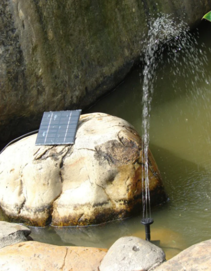 Садовый фонтан для пруда на солнечных батареях SiPL ZD70F