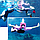 Маска для снорклинга (плавание под поверхностью воды) FREEBREATH с креплением для экшн камеры и беру, фото 9