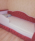 Кровать с ящиками "Клио" (80х180, 90х190 см). Бортик съемный., фото 2