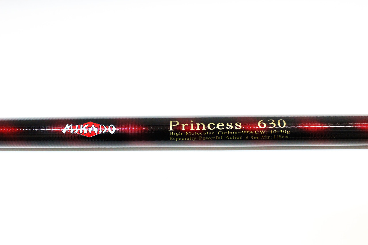 Удилище короткого сложения "MIKADO Princess 630" 6.3м, 10-30гр, без колец - фото 2 - id-p150964299