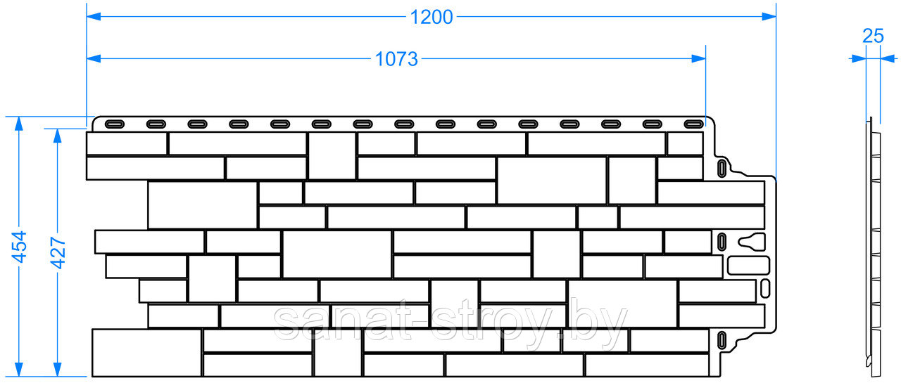 Фасадная панель Döcke STERN Дакота - фото 2 - id-p150963969