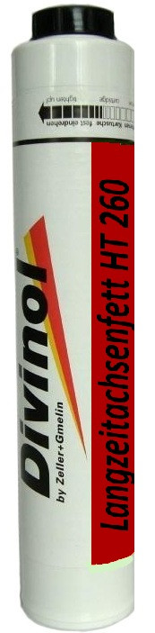Смазка Divinol Langzeitachsenfett HT 260 (литиевая пластичная смазка) 400 гр. - фото 1 - id-p13112488