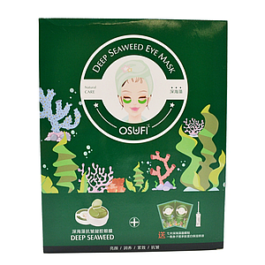 Набор по уходу за лицом с морскими водорослями, коллагеном и гиалуроновой кислотой Osufi Deep Seaweed Eye Mask