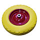 Колесо для тачки полиуретановое Flat Free 4.80/4.00-8 вал 20 мм, фото 2