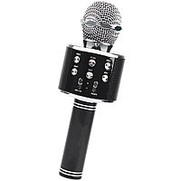 Беспроводной Bluetooth микрофон WS-858 (CT007) Черный