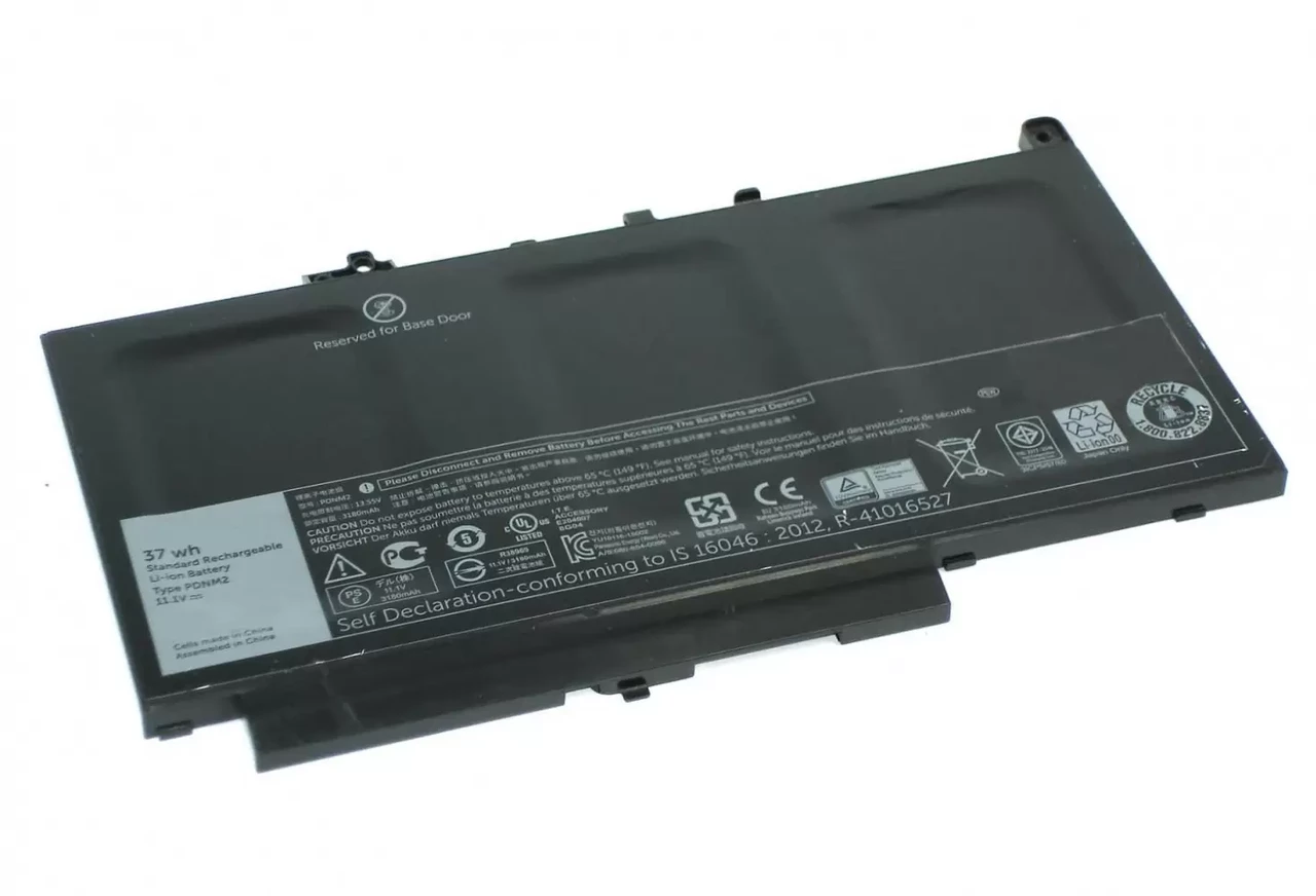 Аккумулятор (батарея) PDNM2 для ноутбука Dell E7470, 11.1В, 3180мАч