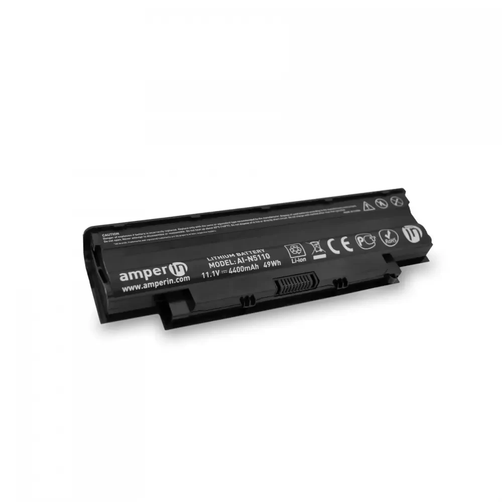 Аккумулятор (батарея) Amperin AI-N5110 для ноутбука Dell 13R, 17R, M, N Series, 11.1В, 4400мАч, 49Wh