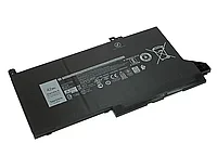 Аккумулятор (батарея) DJ1J0 для ноутбука Dell Latitude 7280, 7480 11.4В, 3685мАч
