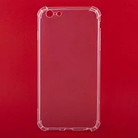 Силиконовый чехол "LP" для Apple iPhone 6 Plus, 6S Plus ударопрочный TPU Armor Case, прозрачный (европакет)