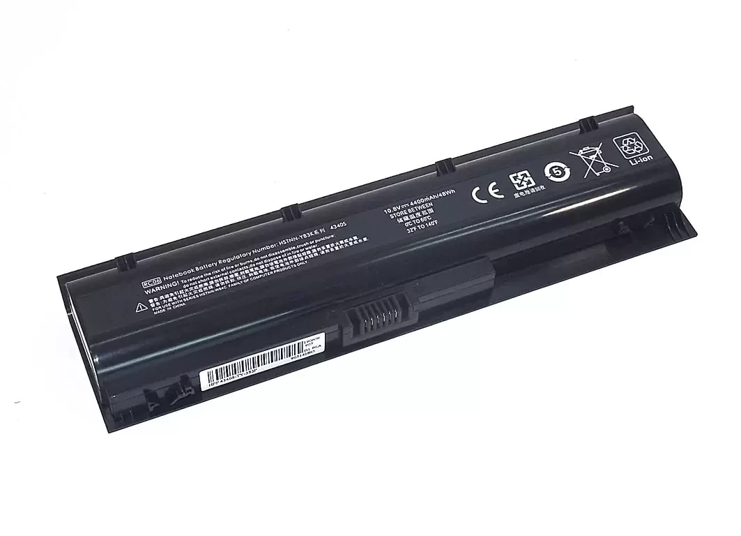 Аккумулятор (батарея) для ноутбука HP 4340S, 10.8В, 5200мАч, черный (OEM)