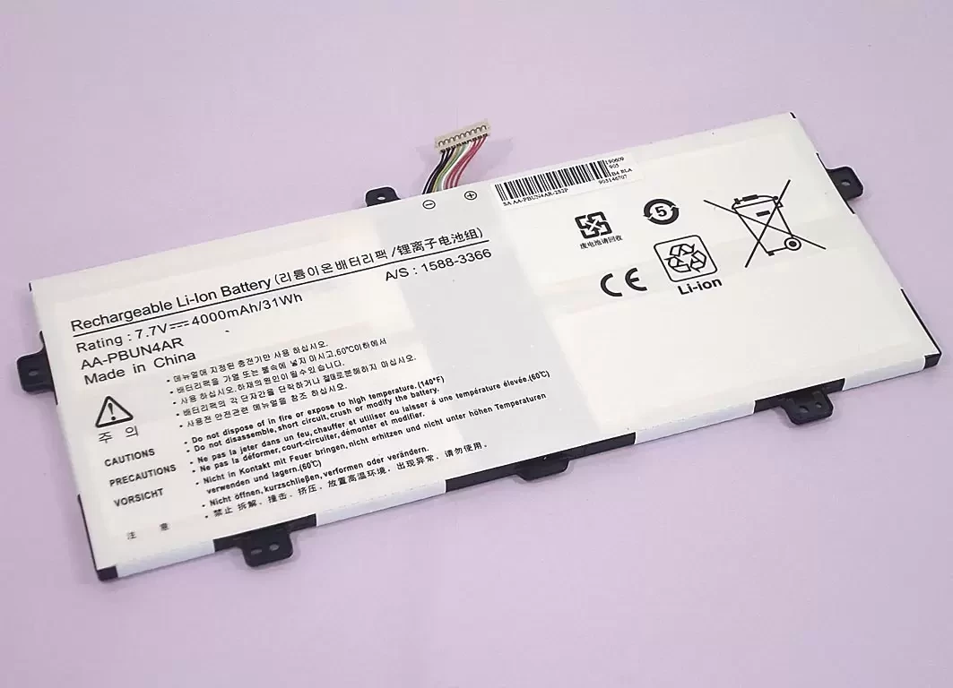 Аккумулятор (батарея) для ноутбука Samsung 9 Spin (AA-PBUN4AR) 7.7В, 4000мАч OEM
