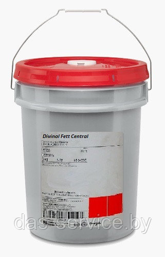 Смазка Divinol Fett Central (литиево мыльная пластичная смазка)  25 кг