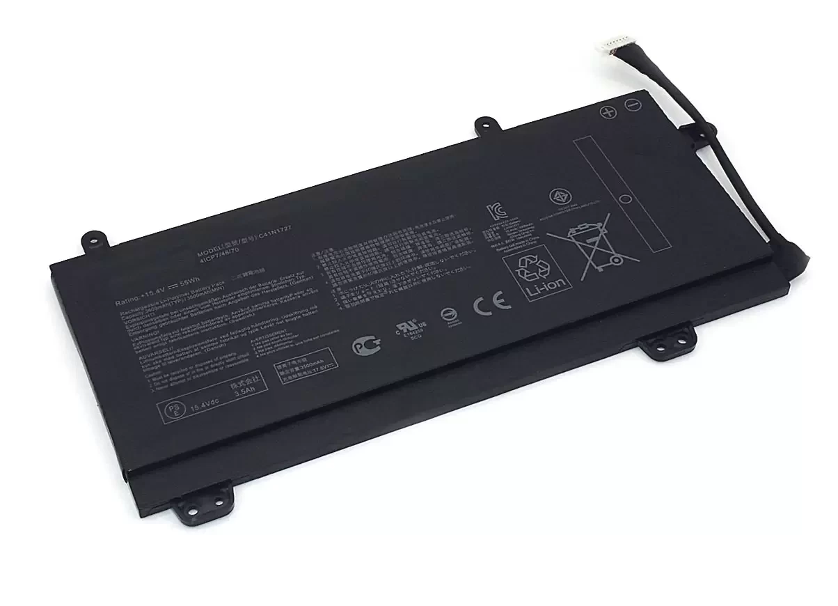 Аккумулятор (батарея) C41N1727 для ноутбукa Asus Zephyrus M GM501G, 15.4В, 55Wh