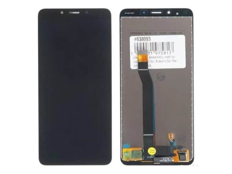 Дисплей для Xiaomi Redmi 6, 6A в сборе с тачскрином, черный