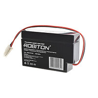Аккумулятор ROBITON VRLA12-0.8 12В 0.8Ач (герметизированная свинцово-кислотная аккумуляторная батарея 12V, 1A)