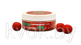 Бойлы для ловли Сома , ∅ 24 мм RED