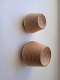 Ручка для мебели деревянные (РМ 19) из дуба или ясеня 14*35*30 .Шлифованные под покрытие., фото 3