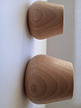 Ручка для мебели деревянные (РМ 19.1) из дуба или ясеня 32*44*38.Шлифованные под покрытие., фото 2